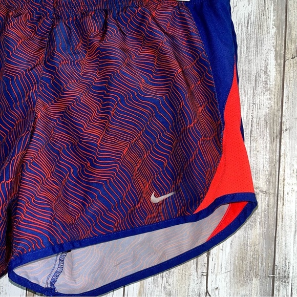 Nike Dynamic Blue and Red Running Shorts - Picture 2 of 5